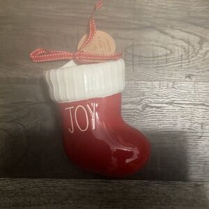 Rae Dunn joy wall stocking